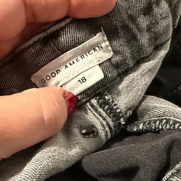 Good American Size 18 Gray Jeans - Picture 3 of 5